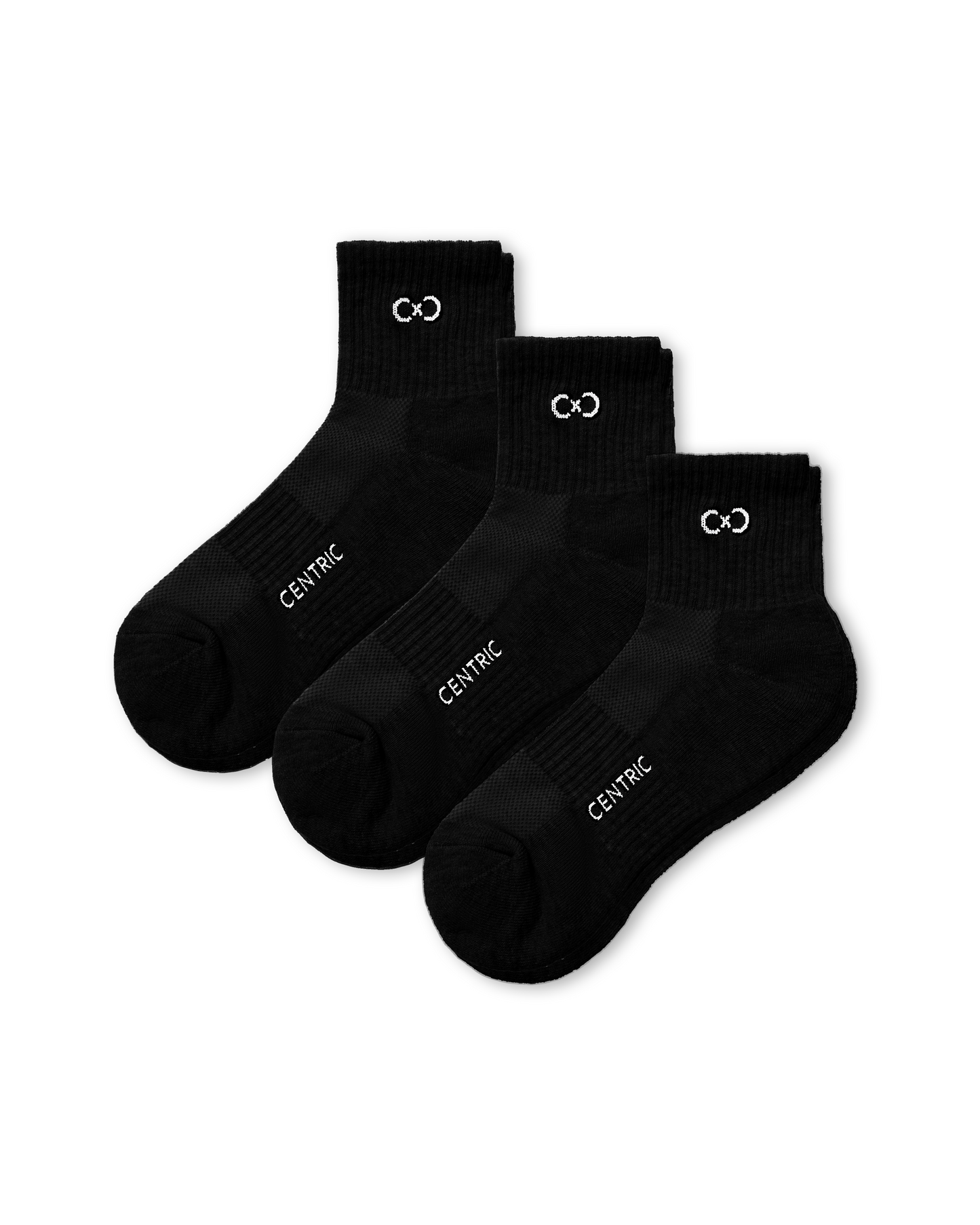 Performance Quarter Length Socks - 3 Pack